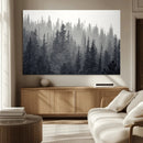 Misty Forest Canvas Wall Art – Monochrome Triptych Pine Tree by MyGreatCanvas | Canvas Wall Art Prints | Photo Prints & Wall Decor