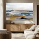 Abstract Landscape Wall Art Canvas | 3 Panel Modern Blue, by MyGreatCanvas | Canvas Wall Art Prints | Photo Prints & Wall Decor