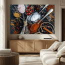 Spices and Seasonings Canvas Wall Art – Colorful Triptych by MyGreatCanvas | Canvas Wall Art Prints | Photo Prints & Wall Decor