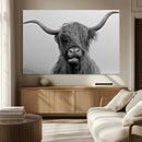 Texas Cow Wall Art Canvas, Texas Longhorn Cattle Canvas by MyGreatCanvas | Canvas Wall Art Prints | Photo Prints & Wall Decor