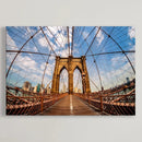 Brooklyn Bridge Manhattan Wall Art Canvas Print by MyGreatCanvas | Canvas Wall Art Prints | Photo Prints & Wall Decor
