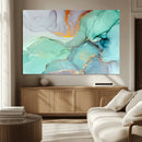 Colorful Marble Fluid Effect Canvas Wall Art Print by MyGreatCanvas | Canvas Wall Art Prints | Photo Prints & Wall Decor