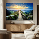 Mountain Landscape Wall Art Canvas Print