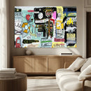Graffiti Wall Art – Colorful Urban Street Canvas Print, by MyGreatCanvas | Canvas Wall Art Prints | Photo Prints & Wall Decor