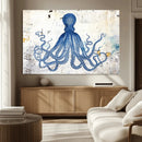 Octopus Canvas Wall Art | Coastal Marine Life Artwork for by MyGreatCanvas | Canvas Wall Art Prints | Photo Prints & Wall Decor