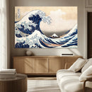 Wall Art Kanagawa Canvas Artwork Abstract Print