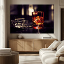 Whiskey and Cigar Canvas – Luxurious Wall Art for Home or
