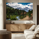 San Juan Nal Forest Wall Art Landscape Canvas Print