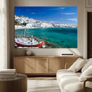 Santorini Wall Art Canvas Print
