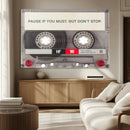 Music Cassette Iconic Wall Art Canvas Print by MyGreatCanvas | Canvas Wall Art Prints | Photo Prints & Wall Decor