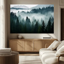 Captivating Misty Forest Wall Art Canvas, Premium Canvas by MyGreatCanvas | Canvas Wall Art Prints | Photo Prints & Wall Decor