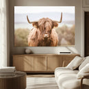 Scottish Serene Highland Cow Canvas Wall Art – Serene by MyGreatCanvas | Canvas Wall Art Prints | Photo Prints & Wall Decor