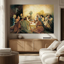 Last Supper Wall Art Canvas Print, Framed Jesus Painting Art