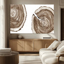 Wood Tree Ring Wall Art Canvas Prints, Tree Rings –
