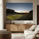 Oregon Ducks Football Team Print - Eugene Autzen Stadium
