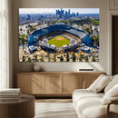 Los Angeles Dodgers Dodger Stadium Wall Art Canvas Print -