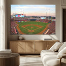 Cincinnati Reds Baseball Print Canvas- Cincinnati