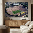 Michigan Wolverines Football Team Print - Ann Arbor Michigan