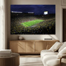 Michigan Wolverines Football Canvas Wall Decor, Football