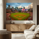 St. Louis Cardinals Baseball Team Print - Busch Stadium Wall