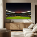 Yankee Stadium Night Game Triple Canvas, Yankee Stadium