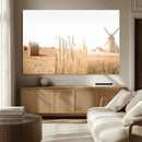 Vintage Farmhouse Triptych Wall Art – Giclée Canvas