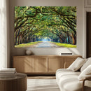 Wormsloe State Plantation Driveway Wall Art Canvas Print by MyGreatCanvas | Canvas Wall Art Prints | Photo Prints & Wall Decor