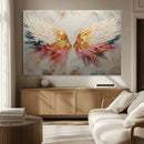 Golden Angel Wings Wall Art Canvas Print – Stunning Abstract by MyGreatCanvas | Canvas Wall Art Prints | Photo Prints & Wall Decor