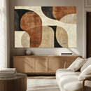 Wabi Sabi Abstract Wall Art Canvas Print | Large Minimalist