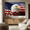 American Flag Eagle Symbol Wall Art, American Flag Eagle by MyGreatCanvas | Canvas Wall Art Prints | Photo Prints & Wall Decor