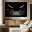 Eagles Field Stadium Wall Art | Philadelphia Eagles Football by MyGreatCanvas | Canvas Wall Art Prints | Photo Prints & Wall Decor