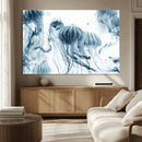 Abstract Jellyfish Canvas Print Wall Art