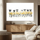Farmhouse Wall Art Sheep Print | Ready to Hang Framed Canvas by MyGreatCanvas | Canvas Wall Art Prints | Photo Prints & Wall Decor