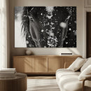 Winter Horse Snow Wall Art Canvas Print