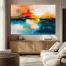 Colorful Abstract Wall Art | Bold Modern Canvas Print |