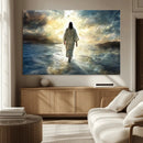 Jesus Walking on Water Wall Art | Canvas Print | Ready to