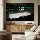 American Airlines Center Dallas Stars Wall Art Canvas Print