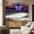 Madison New York Rangers Hockey Stadium Wall Art Canvas