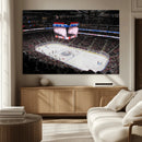 Rogers Place Edmonton Oilers Ice Hockey Stadium Wall Art,