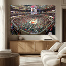 United Center Chicago Bulls Stadium Wall Art Canvas Print