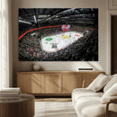 Vaudoise Lausanne Ice Hockey Arena Stadium Wall Art Canvas,