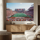 Framed Texas Memorial Stadium Canvas, University of Texas