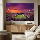 East Carolina University Pirates Football Print Canvas-