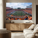 University of Illinois Fighting Illini Football Team Print by MyGreatCanvas | Canvas Wall Art Prints | Photo Prints & Wall Decor