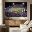 University of Kansas Jayhawks Football Team Print - Lawrence by MyGreatCanvas | Canvas Wall Art Prints | Photo Prints & Wall Decor