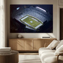 University of North Carolina Tar Heels Football Team Print - by MyGreatCanvas | Canvas Wall Art Prints | Photo Prints & Wall Decor
