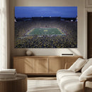 University of Michigan Wolverines Football Team Print - Ann by MyGreatCanvas | Canvas Wall Art Prints | Photo Prints & Wall Decor