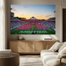 NC State Wolfpack Football Team Print Wall Art - Raleigh