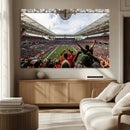 Miami Hurricanes Football Team Wall Art Print - Miami Hard