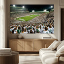 Michigan State Spartans Football Canvas Print - East Lansing